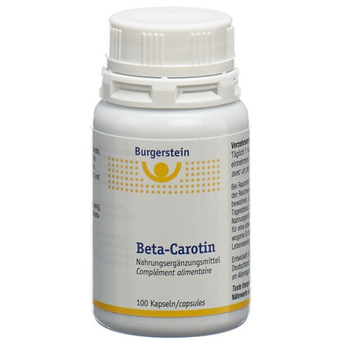 Burgerstein Beta-Carotin Kaps Ds 100 Stk