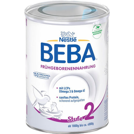 Beba Frühgeborenennahrung Stufe 2 Ds 400 g