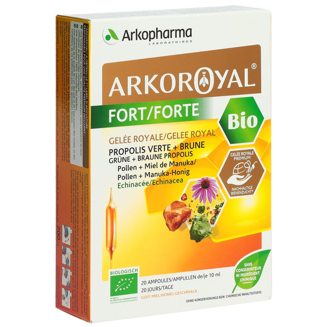 Arkoroyal Gelée Royale Forte Bio 20 Trinkamp 10 ml