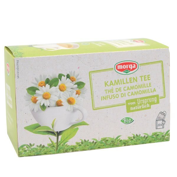 Morga Kamillen Tee mit Hülle Bio Btl 20 Stk