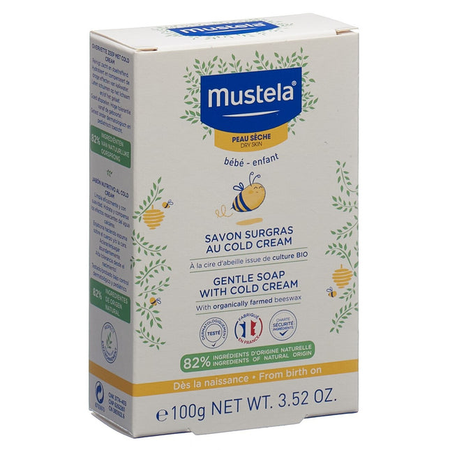 Mustela BB Nachfettende Seife mit Cold Cream 100 g