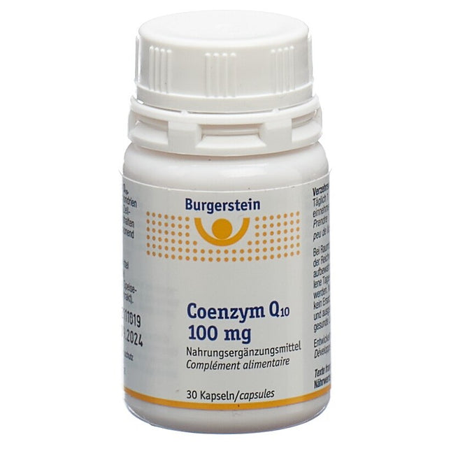 Burgerstein Coenzym Q10 Kaps 100 mg Ds 30 Stk