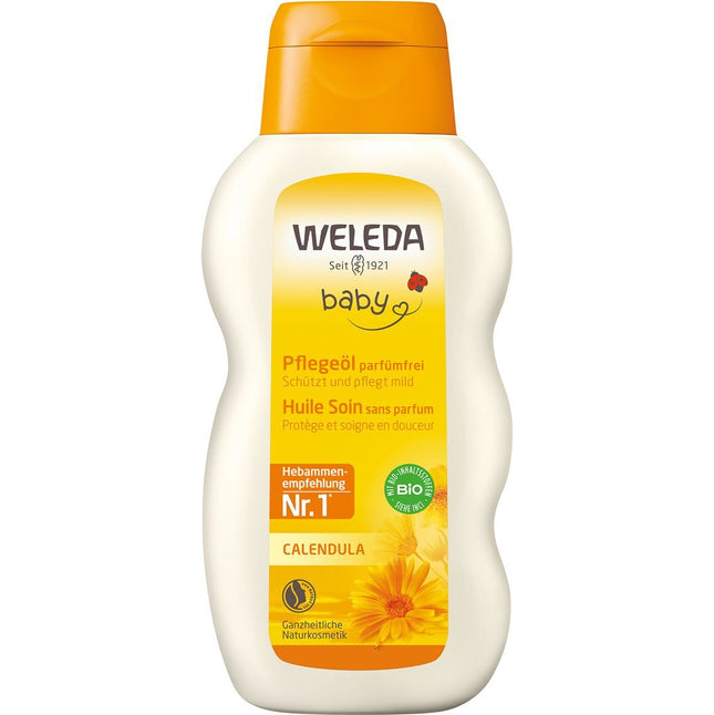 Weleda BABY Pflegeöl parfümfrei Calendula Fl 200 ml