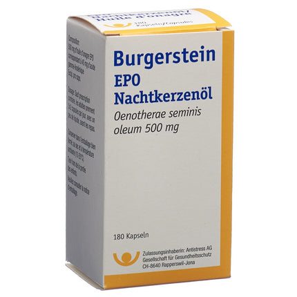 Burgerstein EPO Weichkaps 500 mg 180 Stk