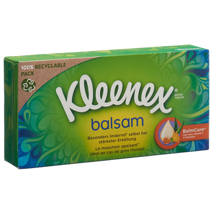 Kleenex Balsam Taschentücher Box 56 Stk