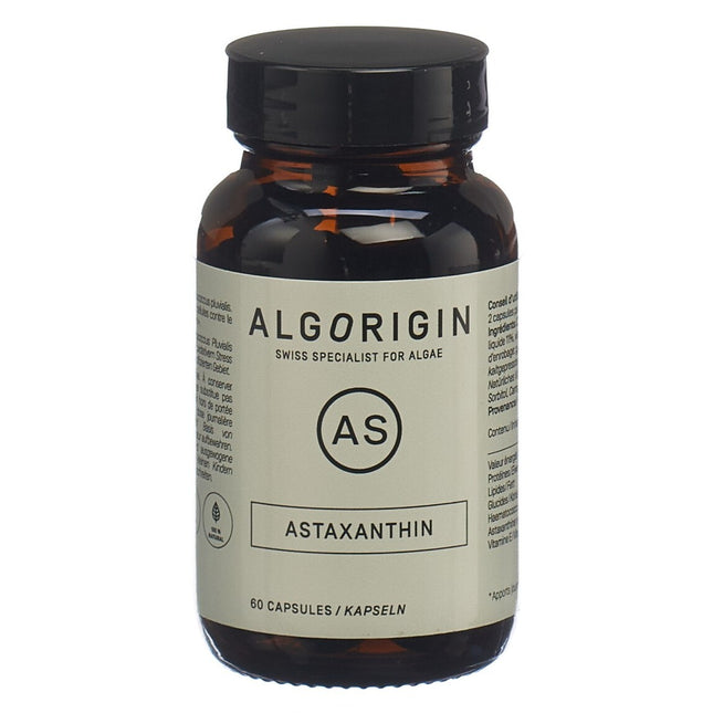 ALGORIGIN Astaxanthin Kaps Fl 60 Stk