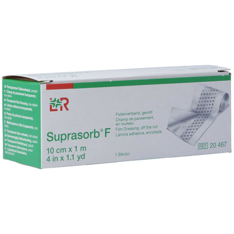 Suprasorb F Folien Verband 10cmx1m unsteril Rolle