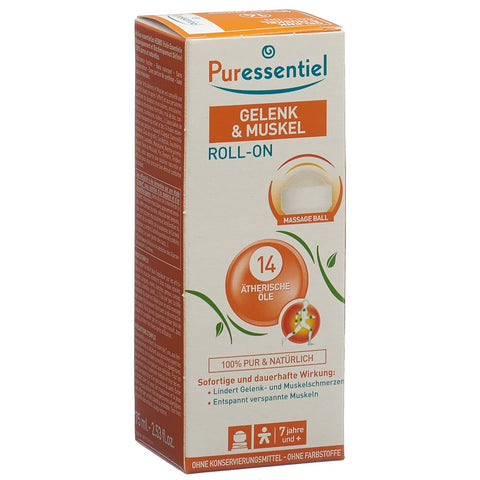 Puressentiel Gelenk & Muskel Roll-on 14 ätherische Öle 75 ml