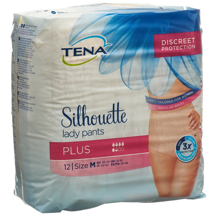 TENA Silhouette Plus M creme 12 Stk