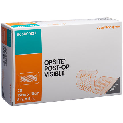 OPSITE POST OP VISIBLE transparenter Wundverband 15x10cm 20 Stk