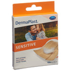 DermaPlast Sensitive Schnellverband 8x10cm hautfarbig 10 Stk