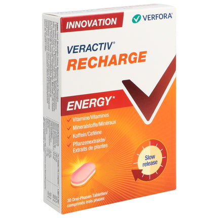 Veractiv Recharge Drei-Phasen-Tabletten 30 Stk