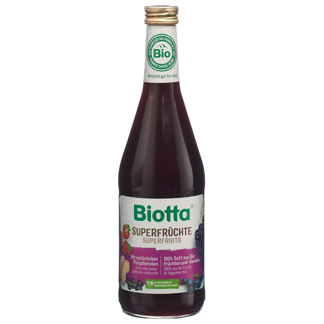 BIOTTA Superfrüchte Bio, Karton mit 6 Flaschen à 5 dl