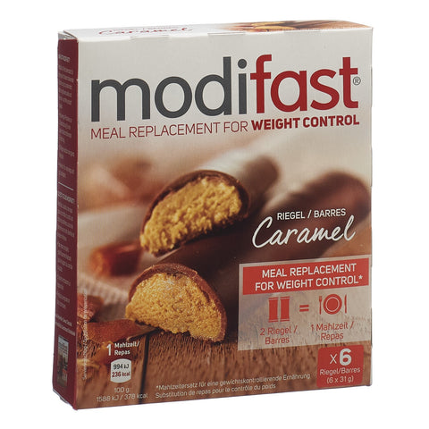 Modifast Riegel Caramel 6 x 31 g