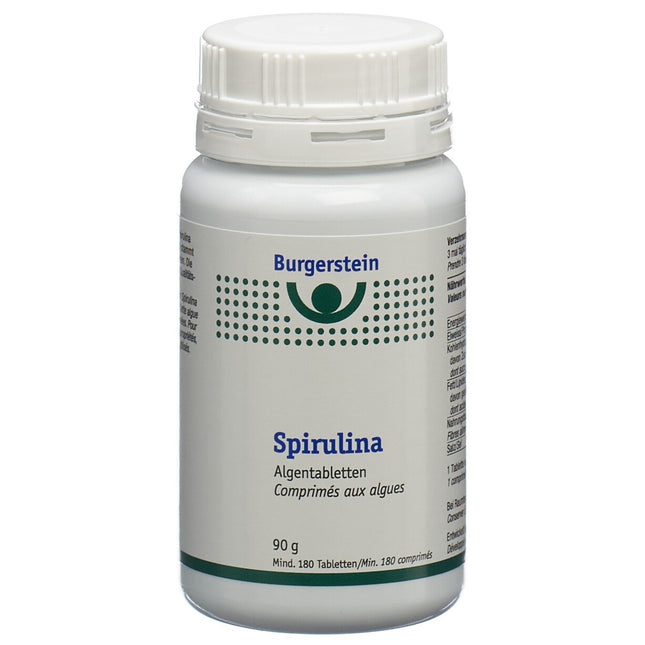 Burgerstein Spirulina Tabl Ds 180 Stk