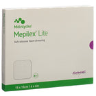 Mepilex Lite Absorptionsverband 15x15cm Silikon 5 Stk