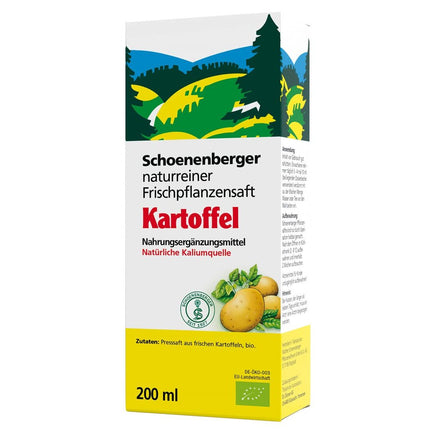 Schoenenberger Kartoffel Frischpflanzensaft Bio Fl 200 ml