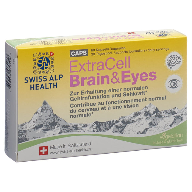 Extra Cell Brain & Eyes Kaps vegetarisch 60 Stk