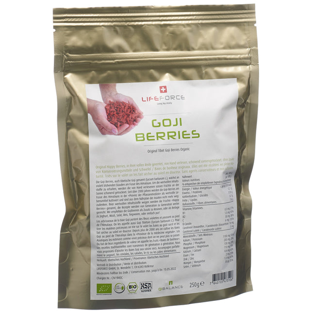 QIBALANCE Goji Berries getrocknet Bio