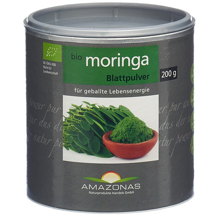 AMAZONAS moringa Bio Blattpulver 100 % pur 200 g