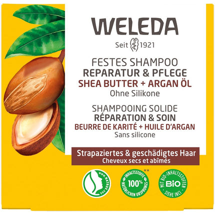 Weleda Festes Shampoo Reparatur & Pflege 50 g