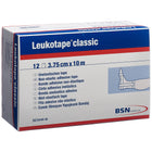 Leukotape classic economy Pflasterband 10mx3.75cm weiss 12 Stk