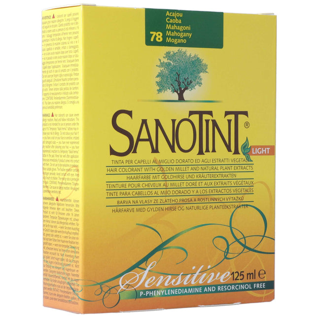 Sanotint Sensitive Light Haarfarbe 78 mahagoni