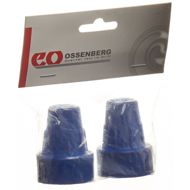 Ossenberg Krückenkapsel Pivoflex 16mm blau 1 Paar