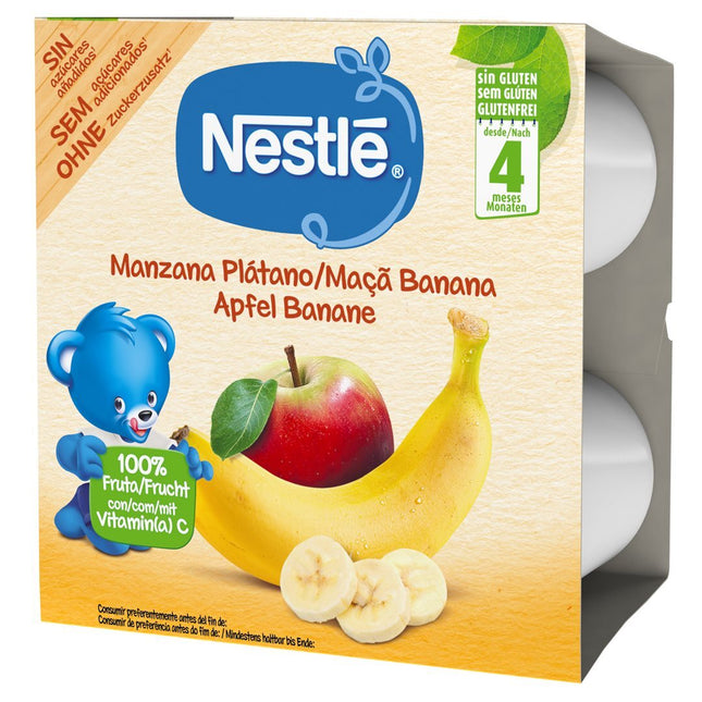 Nestlé Kompott Apfel Banane 4 x 100 g