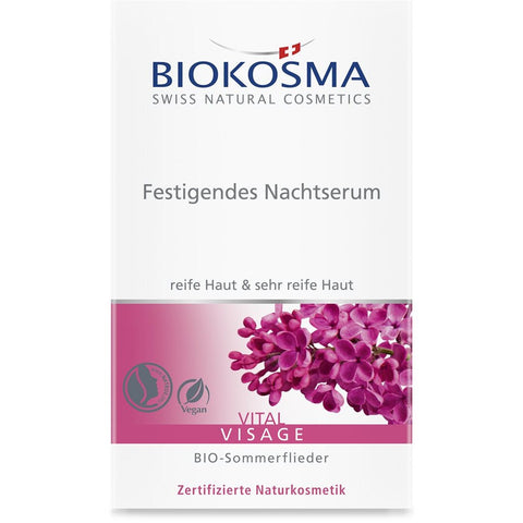 BIOKOSMA VITAL Visage Festigendes Nachtserum Disp 30 ml