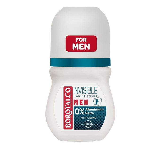 Borotalco Men Deo Roll on Invisible 50 ml