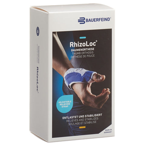 BAUERFEIND RhizoLoc Stabilorthese Gr1 links titan
