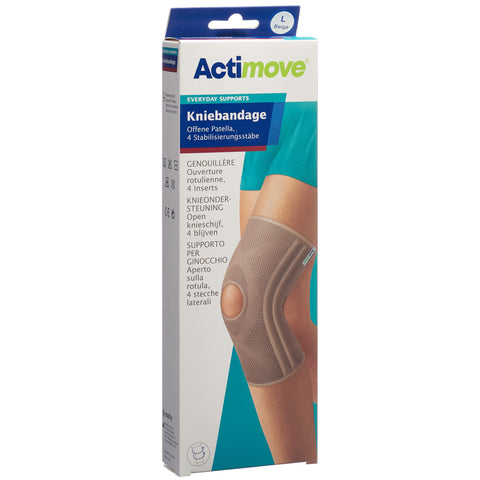 Actimove Everyday Support Kniebandage L offene Patella