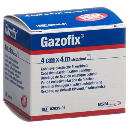 Gazofix kohäsive Fixierbinde 4cmx4m hautfarben latexfrei