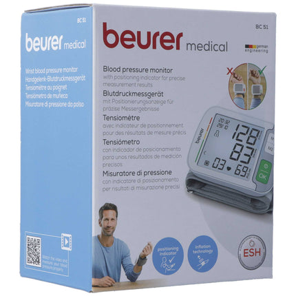 Beurer Blutdruckmessgerät Handgelenk BC 51