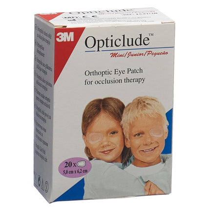 3M Opticlude Mini Augenverband 6x5cm 20 Stk