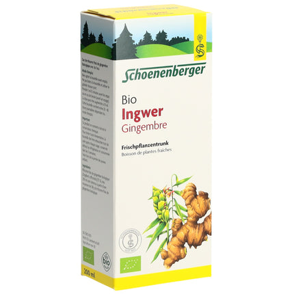 Schoenenberger Ingwer Frischpflanzentrunk Bio Fl 200 ml