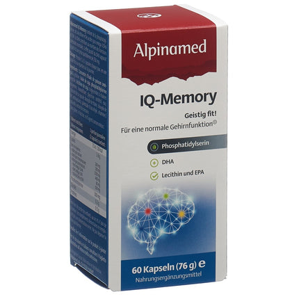 ALPINAMED IQ-Memory Kaps Ds 60 Stk