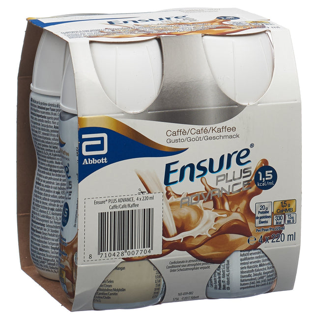 Ensure Plus Advance Kaffee 4 x 220 ml