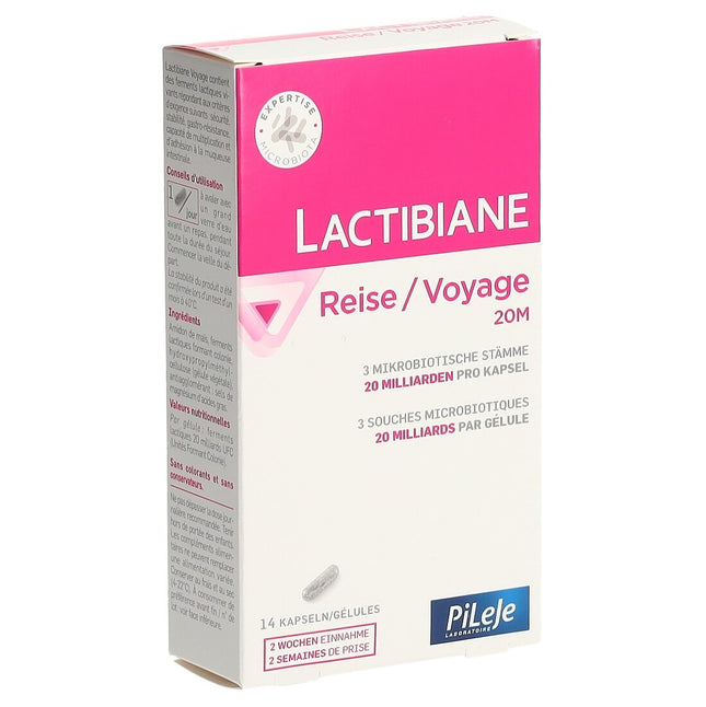 LACTIBIANE Reise 20M Kaps 14 Stk