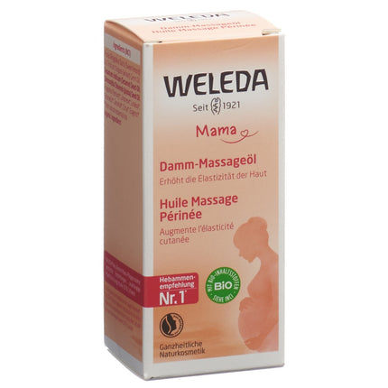 Weleda MAMA Damm-Massageöl Glasfl 50 ml