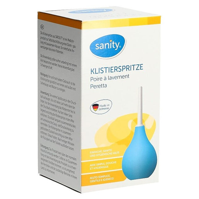 Sanity Birnspritze Gr7 143ml zweiteilig