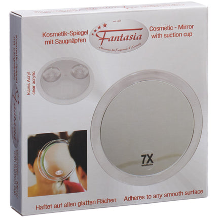 Herba Spiegel Vergrösserung 7fach 15cm 2 Saugnäpfe