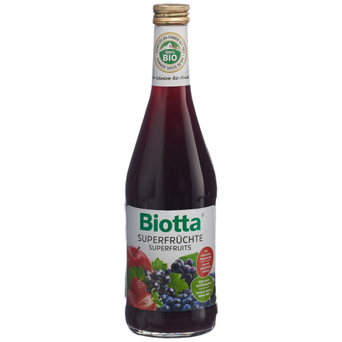 BIOTTA Superfrüchte Bio, Karton mit 6 Flaschen à 5 dl