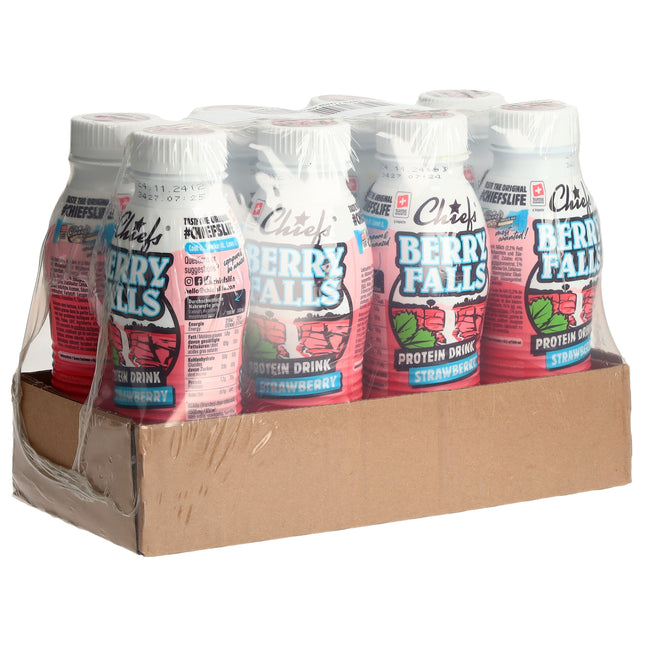 Chiefs Milk Protein Strawberry 8 x 330 ml