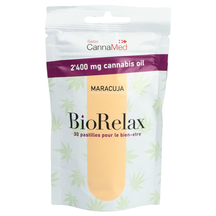 Swiss CannaMed Pastillen BioRelax Btl 45 g