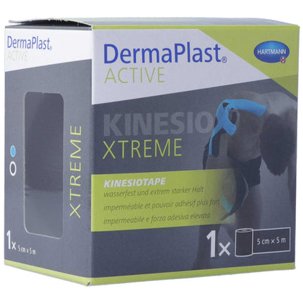 DermaPlast Active Kinesiotape Xtreme 5cmx5m schwarz