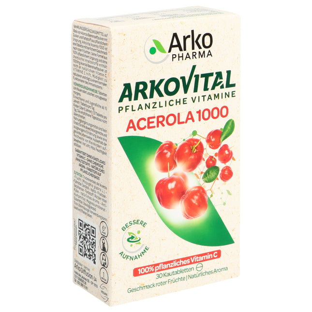 Arkovital Acerola Arkopharma Tabl 1000 mg 30 Stk