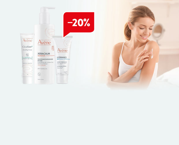 Banner image for: 20% Rabatt auf das gesamte Sortiment von Avène