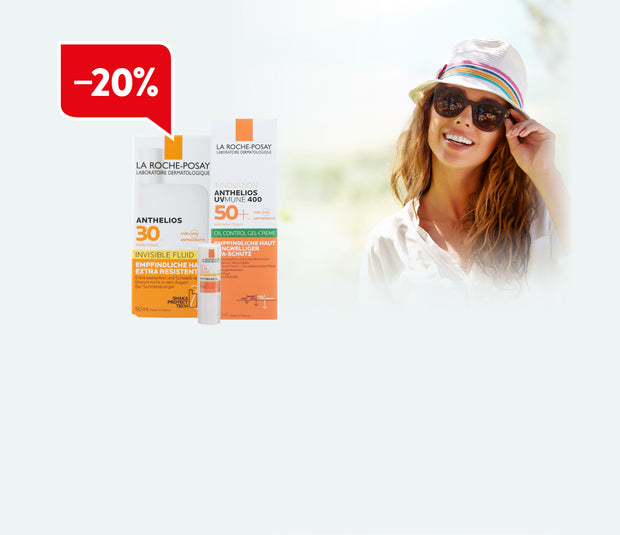 Banner image for: 20% Rabatt auf La Roche-Posay Sonnenschutzprodukte